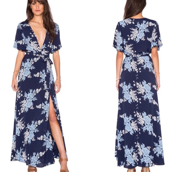 Privacy Please Revolve Plaza Kimono Wrap Dress